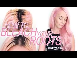 So before you resort to a pricy set of full highlights at the salon, try one of these six home remedies. How To Bleach Roots By Tashaleelyn Youtube