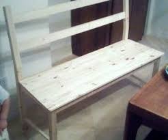 Stretching An Ikea Chair Into A Bench Ivar Ingolf Ikea Chair Ikea Ikea Furniture Hacks