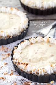 Old Fashioned Coconut Tart Recipe Coconut Tart Coconut Recipes Tart Recipes