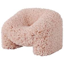 hortensia chair from a unique collection of antique and modern armchairs at https www 1stdibs com furniture armchair vintage pink sofa modern leather sofa