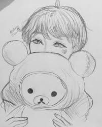 Bts Drawings Easy Korean Idol Bts drawing chibi easy at getdrawings | free download. bts drawings easy korean idol