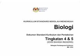Perkembangan pendidikan di malaysia ke arah pembangunan insan dan negara. Dskp Kssm Biologi F4 F5 Versi English Flip Ebook Pages 1 50 Anyflip Anyflip
