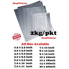 Plastic shopping bags drawstring gym bags gym sports travel bags with logo customized duffle food grade vacuum sealer bags & sous vide bags, transparent & printed bopp bags, wicket bag. Msia Stock 2kg Borong Plastik Transparent Clear Plastics Bag Poly Plastic Bag Pp Plastics Shopee Malaysia