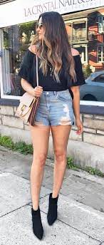 Amazing Dreamy Winter Outfit Ideas For Women Stylish Winter Outfits Summer Outfits Ripped High Waisted Jeans