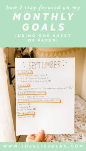 Monthly Goal Setting Monthly Intentions How To Focus On Your Goals How To Achieve Your Goals How To Wri Monthly Goals Focus On Your Goals Writing Goals