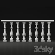 3d Models Other Architectural Elements Classical Balustrade Architectural Elements Amazing Architecture Architecture