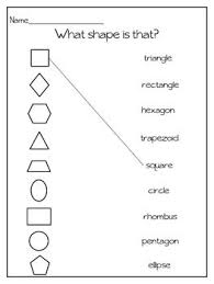 Shape Identification Attributes Freebie Shapes Worksheets Worksheets Math Classroom
