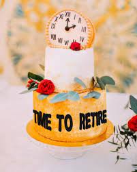 Any good festivity deserves a cake and the exact one can make both add to the festivities and admire the. Retirement Cake Designs And Ideas Lovetoknow