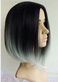 Black And Grey Ombre Hair Bob Black Silver Ombre Bob Ombre Hair Hair Styles Grey Ombre Hair