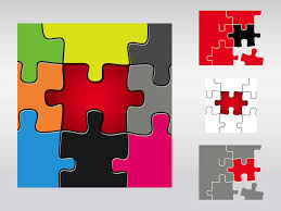 Jigsaw puzzle pieces business people team solution. Puzzle Pieces Vector Art Graphics Freevector Com