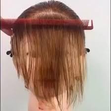 pin on hair