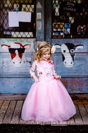 Child Tutu Dress Little Kids Easter Dress Blush Pink Floral Dress Lace Leotard Two Piece Tutu Dress Long Tulle Skirt Liana Flower Girl Tutu Easter Dresses For Kids Flower Girl Dresses