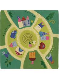 Haba Tapis Enfants Pour Chambre D Enfants Monde Du Jeu Pas Cher Vert 140x140 Cm Amazon Fr Cuisine Maison Tapis De Jeu Tapis De Jeux Tapis