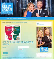 Live With Kelly And Ryan Mugs Red Green Mugs Green