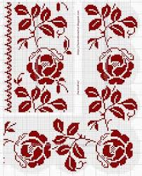 Counted cross stich patterns crochet, carving, patterns. Crochet Patterns Filet Lace 180 Cross Stitch Flowers Cross Stitch Patterns Flowers Cross Stitch Rose