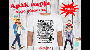 Az apák napját magyarországon június harmadik vasárnapján ünnepeljük, azaz. Bellart Apak Napja Junius 21 Facebook