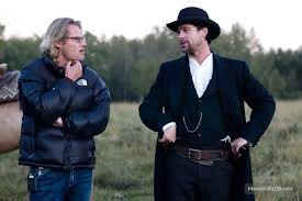 The Assassination Of Jesse James By The Coward Robert Ford Casey Affleck The Assassination Of Jesse James By The Coward Robert Ford Behind The Scenes Photo Of Brad Pitt Andrew D Brad Pitt Jesse James Assassination Of Jesse James
