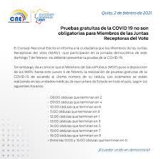 Lo de las franjas horarias es una sugerencia, por lo que si alguien con cédula que termina en impar tiene que votar por la mañana (el periodo de votación se mantiene de las 07:00 a las 17:00) puede hacerlo, al igual que ir con su. Facebook