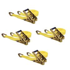 Now i know how to use these, there were no instructions or videos with the ratchet straps i just bought. Keeper 25 Ft X 2 In 3 333 Wll Ratchet Tie Down With J Hooks 4 Pack 04629 The Home Depot