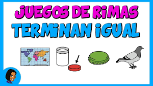 Juegos De Rimas Para Ninos Terminan Igual Eugenia Romero Juegos De Rimas Actividades De Lenguaje Preescolares Audicion Y Lenguaje