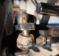 Golf cart tie rod assembly replacement parts needed