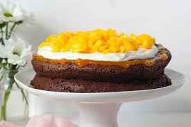 Es kommen bestimmt jene tage , da backbegeisterte frauen und auch sonst jedermann, wieder an glutenfreien rezepten vorbeilesen. Glutenfreier Schokokuchen Mit Mango Tortchen Made In Berlin