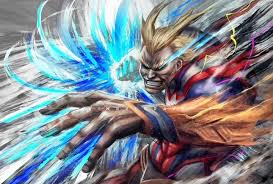A L L M I G H T United States Of Smash So 2 Years Ago I Made A Plus Ultra Punch When He Face Noumu After Watching The Latest E My Hero Hero Wallpaper Hero