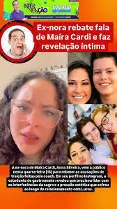 EX-NORA REBATE FALA DE MAÍRA CARDI E FAZ REVELAÇÃO ÍNTIMA I #shorts