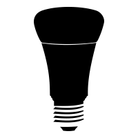 De living colors lampen gebruiken een andere kleurwaarde dan de hue. Philips Hue Lamp E27 Icons Download Free Vector Icons Noun Project