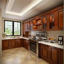 l shape kitchen design solid wood