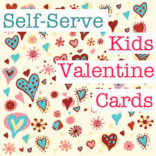 Super quick card to start off a class with a few friends who have never made cards before. Kids Valentine Ideas How To Set Up A Self Serve Card Station Tinkerlab