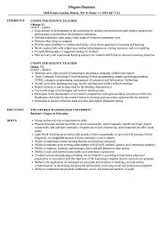 Computer Science Teacher Resume Samples | Velvet Jobs