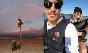 Alex chumpy pullin loved the water, posting a number of photos and videos surfing, diving and spearfishing. Rainbow Appears Above Palm Beach On The Gold Coast Where Alex Chumpy Pullin Tragically Died Daily Mail Online