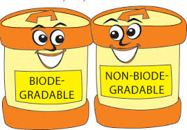 biodegradable and non biodegradable materials