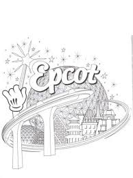 Disney world parks coloring pages. Kids N Fun Com 15 Coloring Pages Of Disney World