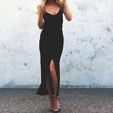 Shopstyle Slinky Black Dress Fashion Cute Black Dress
