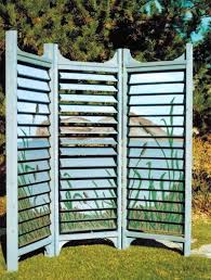 Screen For The Garden 15 Ideas For A Mobileview Protection Paravent Garten Garten Sichtschutz