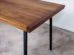 Table and four chairs of walnut and walnut plywood from the cylindra line designed by henry glass and produced by richbilt mfg, circa 1966. Dining Room Table Made From Teak Myla Hardman Design