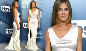 Jennifer aniston is best known for her primetime emmy® award winning role of rachel green on nbc's popular series friends. Jennifer Aniston Braless Star Leaves Little To The Imagination At Sag Awards Celebrity News Showbiz Tv Express Co Uk