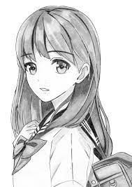 The drawing of girls in the anime is usually very aesthetic and cute, always trying to make all the characters of this genre have unique characteristics that differentiate them from the rest. Drawing Anime School Girl With Pencil By Drawingtimewithme On Deviantart