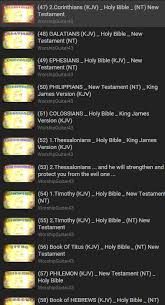 Permission to provide this audio version of the king james bible for free download. Kjv Audio Bible Free For Android Apk Download