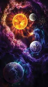 universo universe planets wallpaper galaxy art wallpaper space