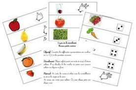 Le Jeu De La Marchande 1 Nombres De 1 A 3 Jeux Mathematiques Jeux De Marchande Jeux En Classe