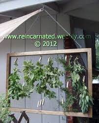 Diy Herb Drying Rack Yea Herds That Is What I D Use This For X3 Herb Drying Racks Drying Herbs Garden Yard Ideas