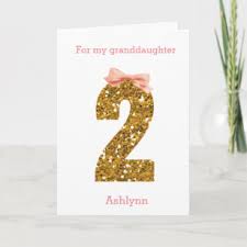 It was the day that you made me a grandparent. Personalized Granddaughter 2nd Birthday Gifts On Zazzle