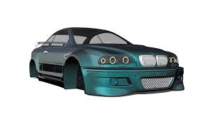 Rc Arlos Rc E46m3 Bs Bmw M3 E46 Clear Body Drifted