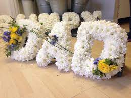 Dad Funeral Tribute Funeral Flowers Chrysanthemum Base Funeral Floral Funeral Flowers Sympathy Flowers