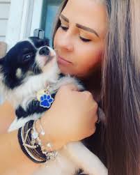 Dogs have a way of finding the people who need them and filling an  emptiness we didn't even know we had ❤️ Bitty with her crazy Lion's mane