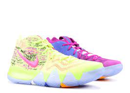 Irving carries around a piece of confetti from the last game of the 2017 nba finals as a constant reminder of how it felt to fall short of victory. Kyrie 4 Confetti Nike 943806 900 Multi Color Multi Color Flight Club