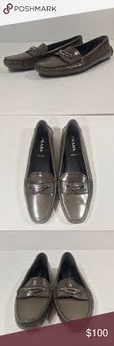 prada driving moccasins italian loafers shoes 39 made in